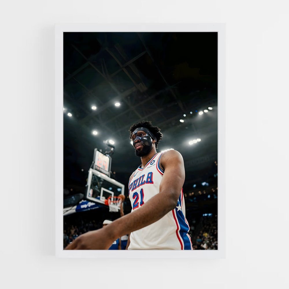Poster La Force Embiid – affiche Basketball (vue 3)